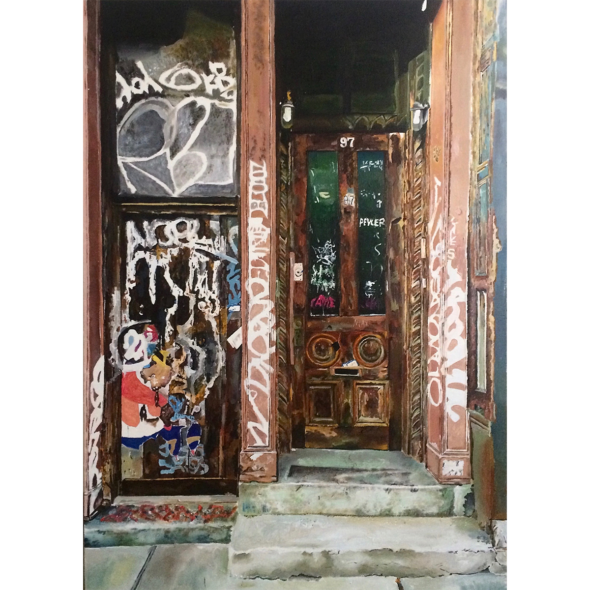 Castro Laura - NYC Door - De la serie 